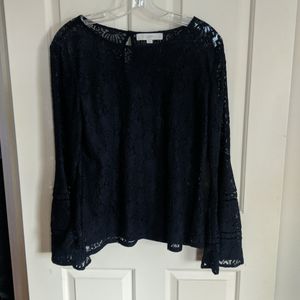 Loft lace top